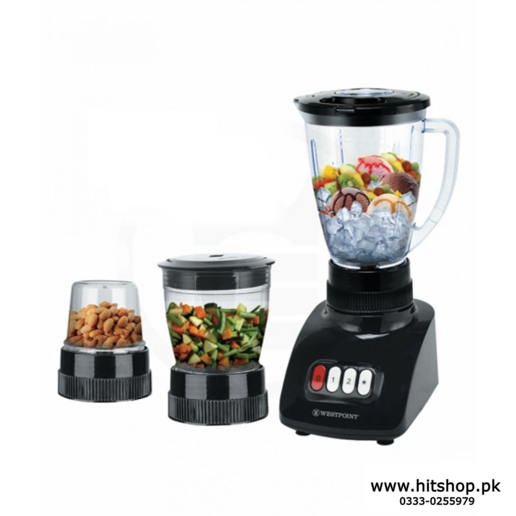 Westpoint WF-308 Deluxe Blender Grinder  3 in 1  - view 1